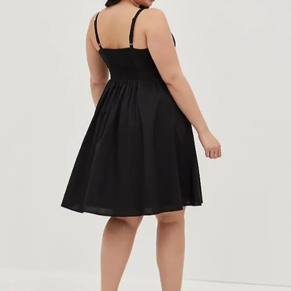 Torrid Dress Black Sleeveless - Picture 3 of 10